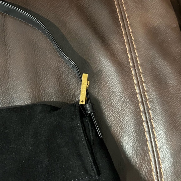 Fendi baguette in black suede vintage - Picture 5 of 11